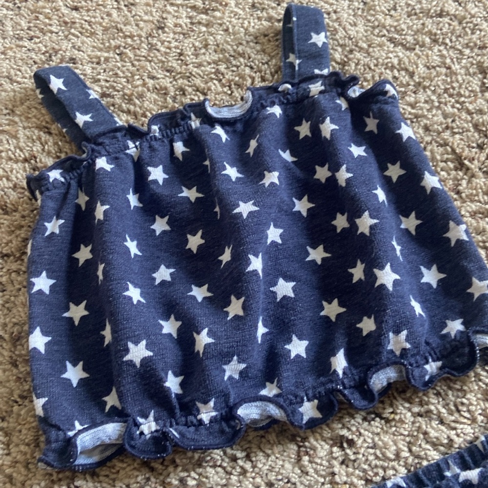Old Navy Girls Outfit - Stars - Size 4T - Picture 2 of 4